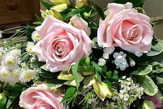 A bouquet of flowers