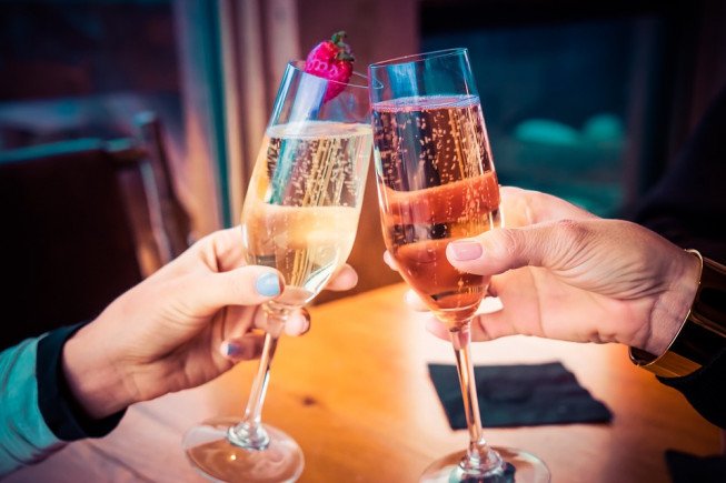 Traditional Afternoon Tea with fizz