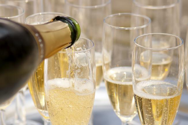 Bottle of House Champagne