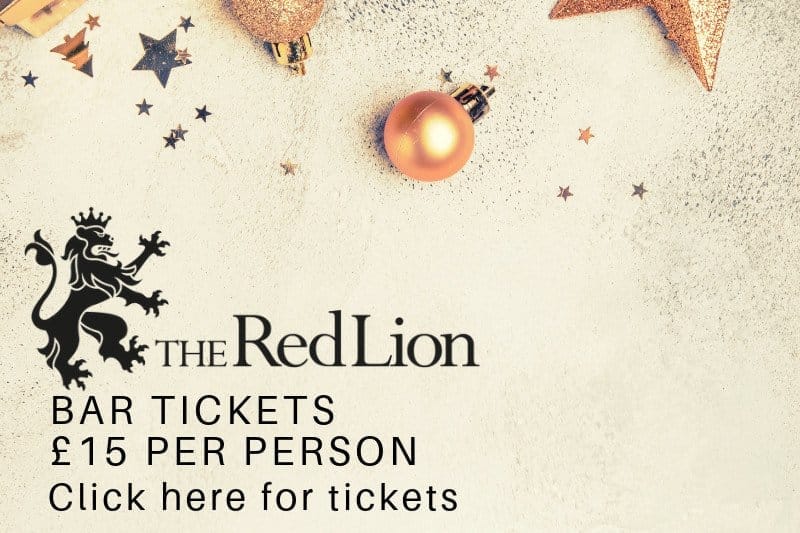 Red Lion New Year Bar Ticket