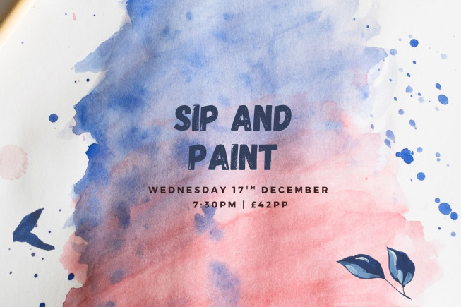Festive Sip & Paint