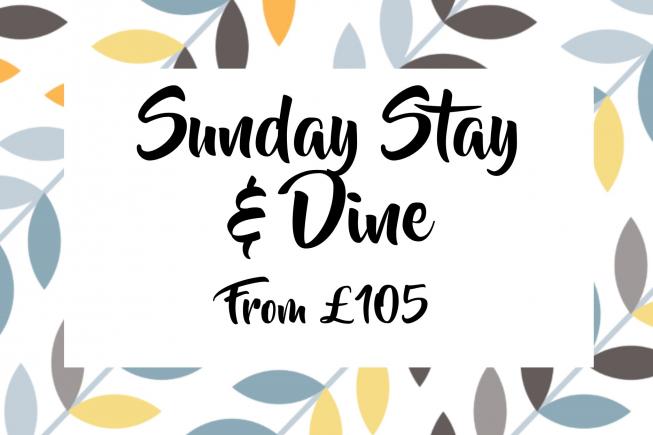 Sunday Stay & Dine for 2