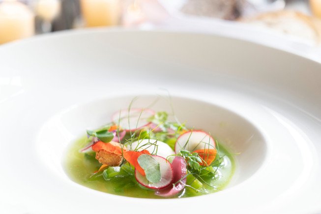 5 Course Tasting menu in Rhubarb