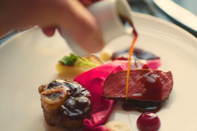 6 Course Tasting menu in Rhubarb