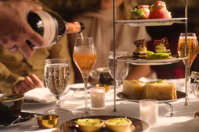 Sparkling Rosé Afternoon Tea